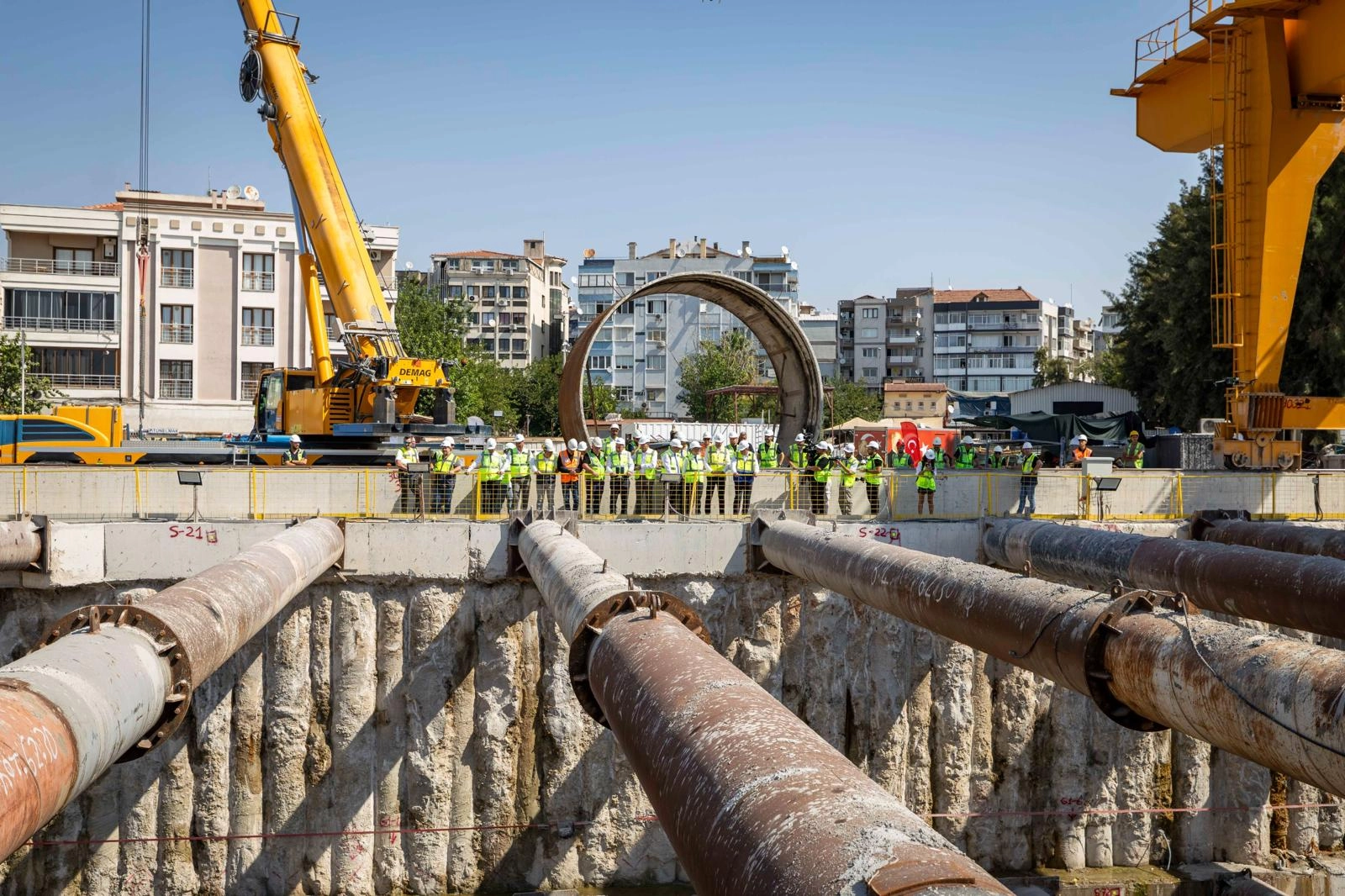 İzmir Buca Metrosu’nda tünel kazıları yüzde 77'ye ulaştı 