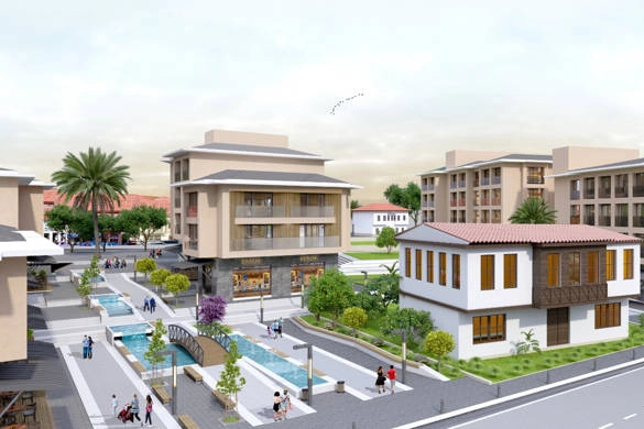 Antalya’da tarihi mahallede dönüşüm hızla ilerliyor 