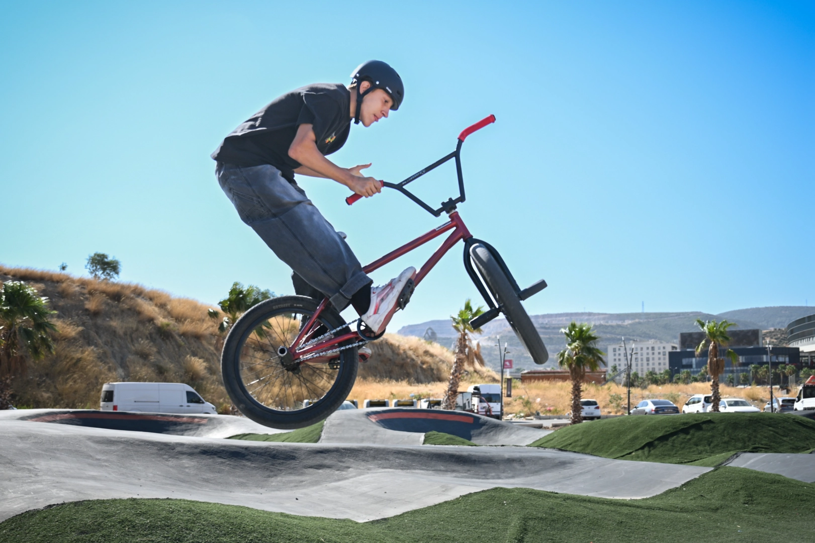 İzmir Bornova’da adrenalin zamanı 