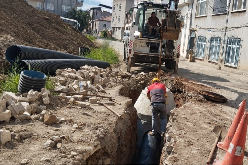Ordu Fatsa Şerefiye’ye yağmur suyu hattı 