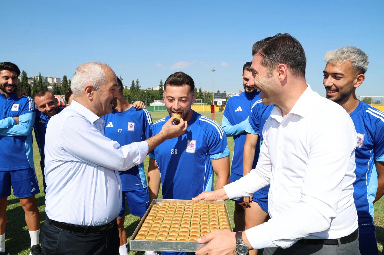 Gebzespor’a Başkan Büyükgöz'den dopingli ziyaret 