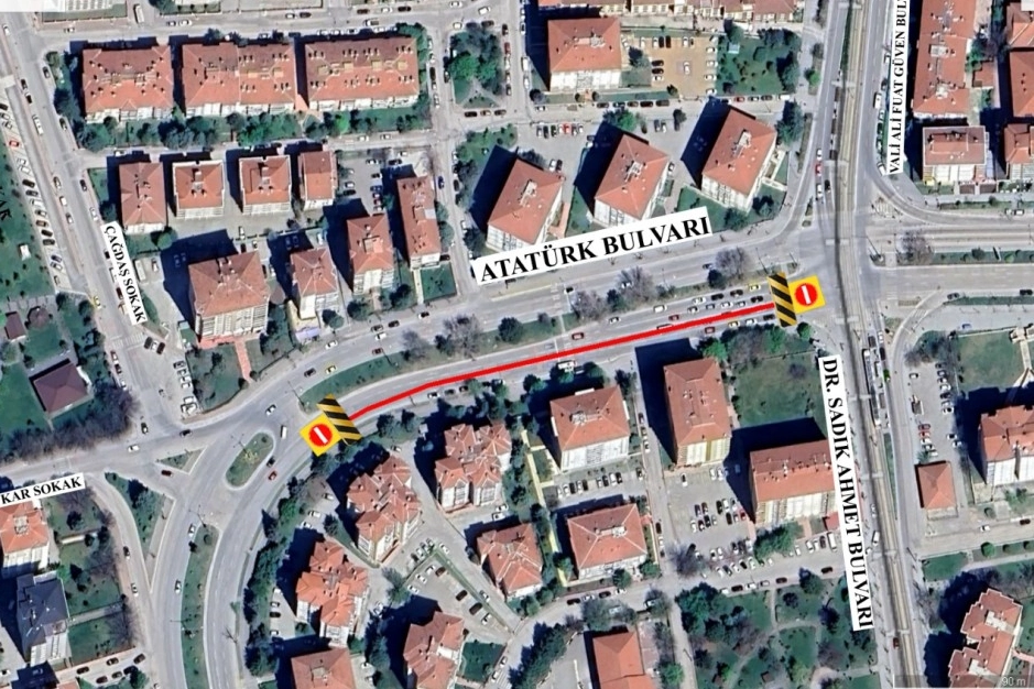 Eskişehir’de Atatürk Bulvarı 4 etapta yenileniyor 