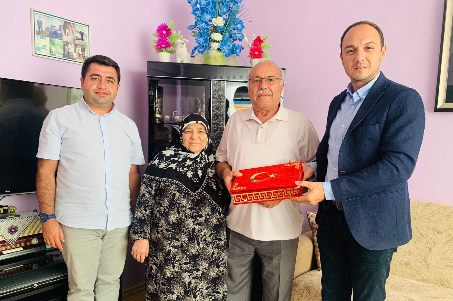 İzmit Belediyesi’nden Kıbrıs gazilerine vefa ziyareti 