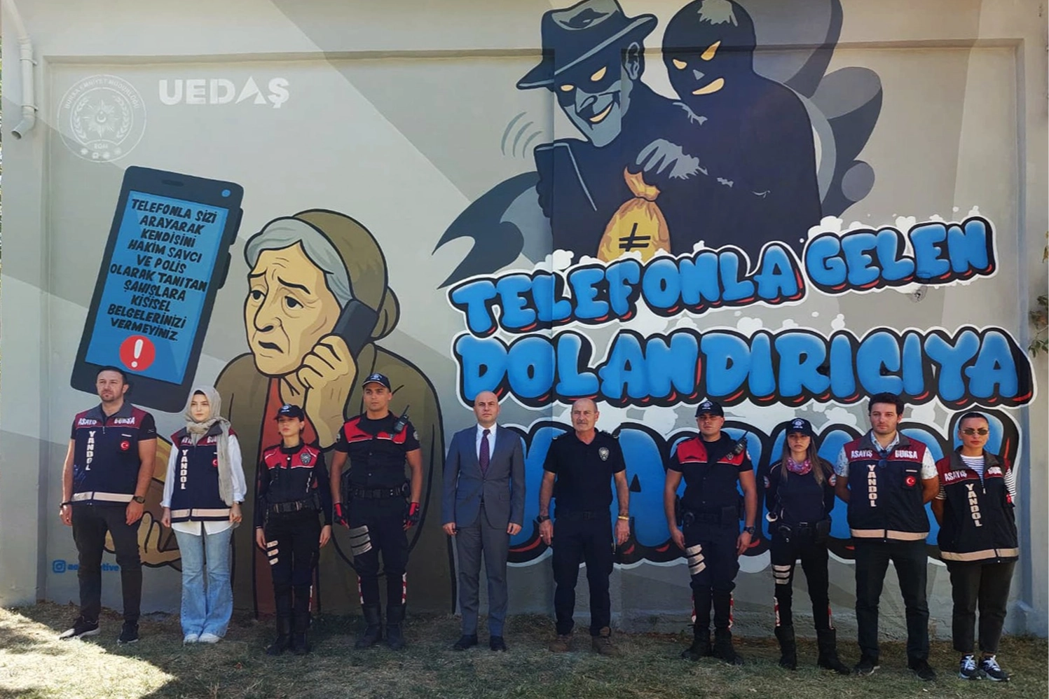 Bursa'da trafolar bu kez dolandırıcılığa karşı uyardı 