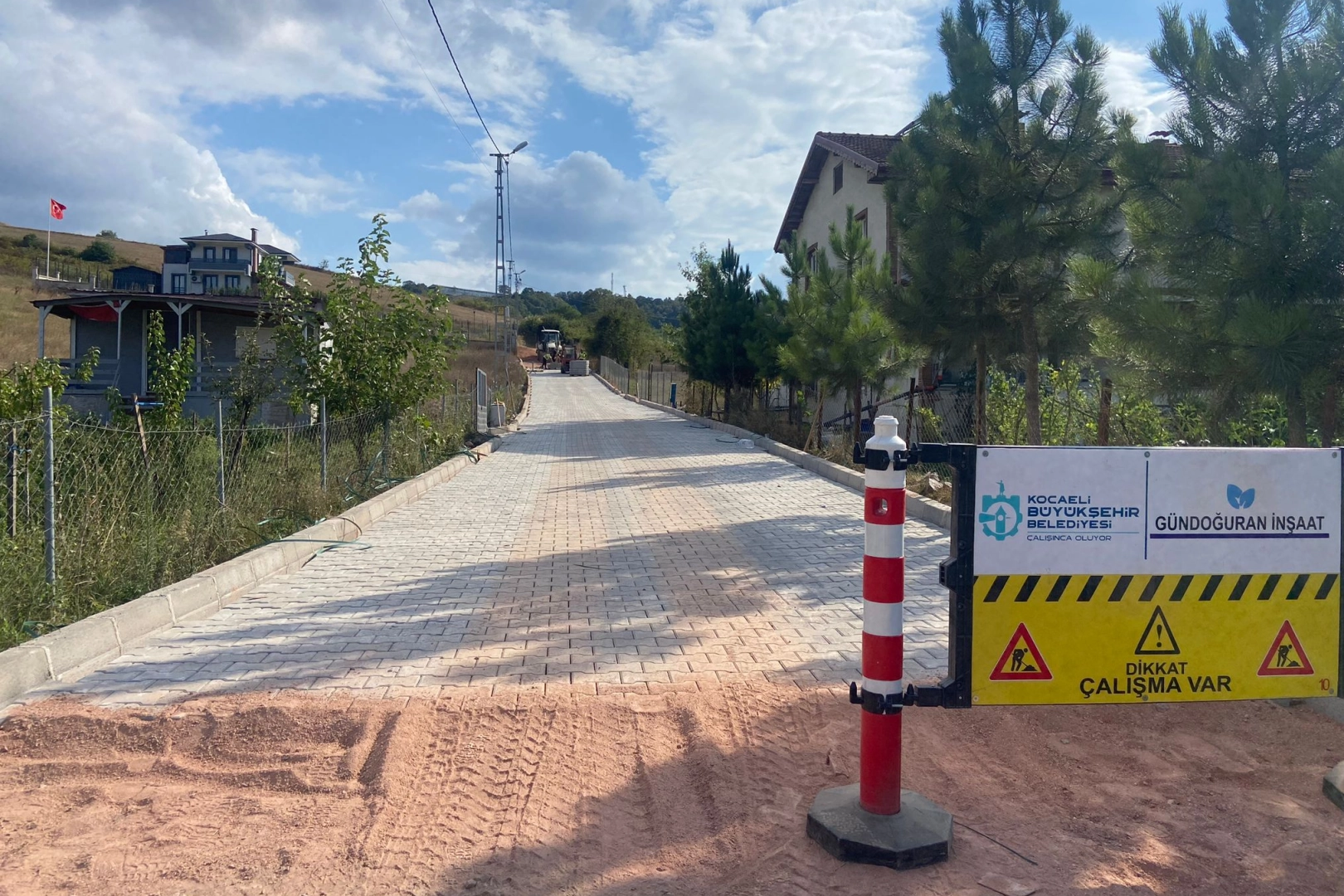 Kocaeli kırsalının yol kalitesi Büyükşehir'le artıyor 