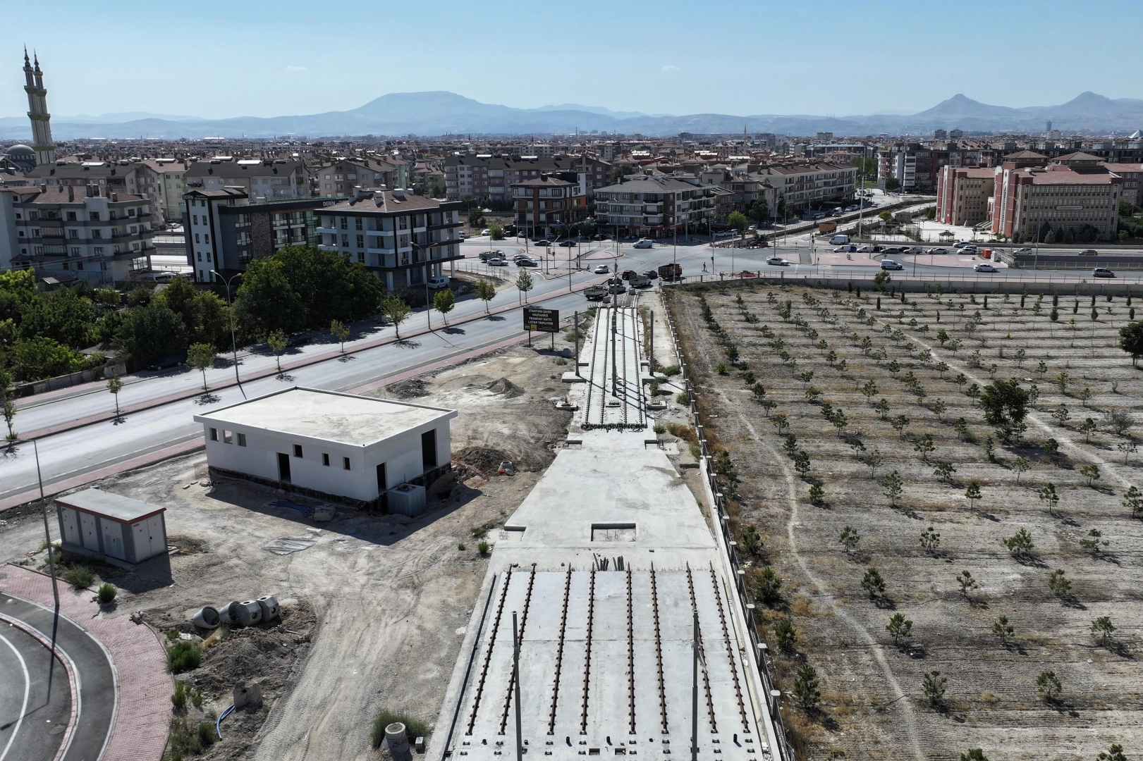 Konya'da raylı bağlantı yıl bitmeden tamamlanacak 