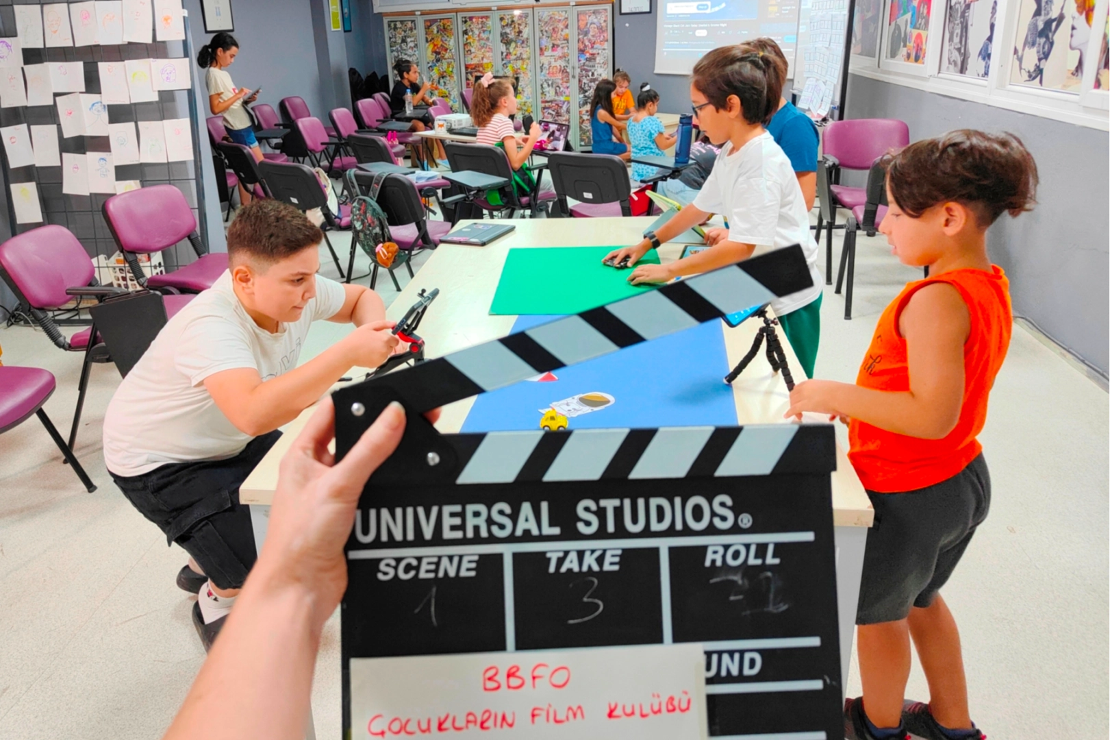 Bornova’da genç yeteneklere sinema yolculuğu 