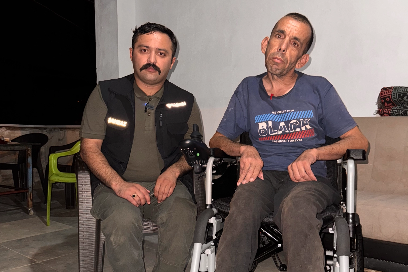 Hayırsever polis Kahramanmaraş’ta gönülleri ısıttı 