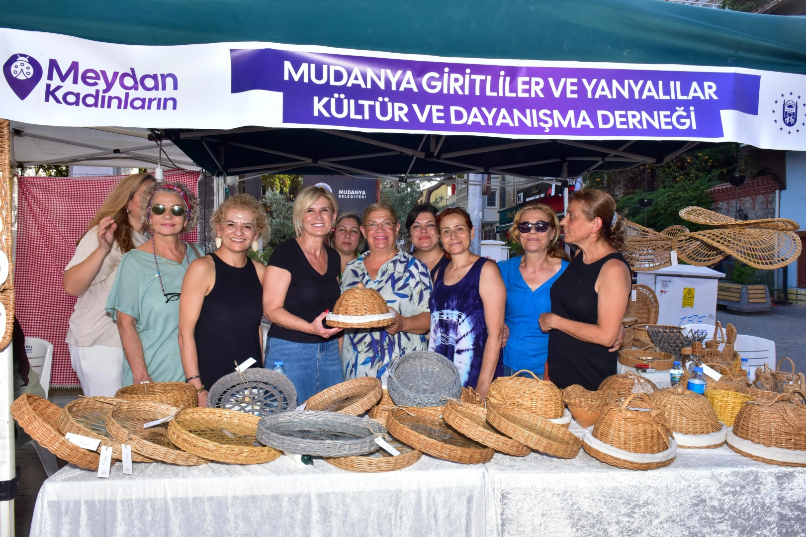 Bursa Mudanya'da 'Meydan Kadınların' oldu 