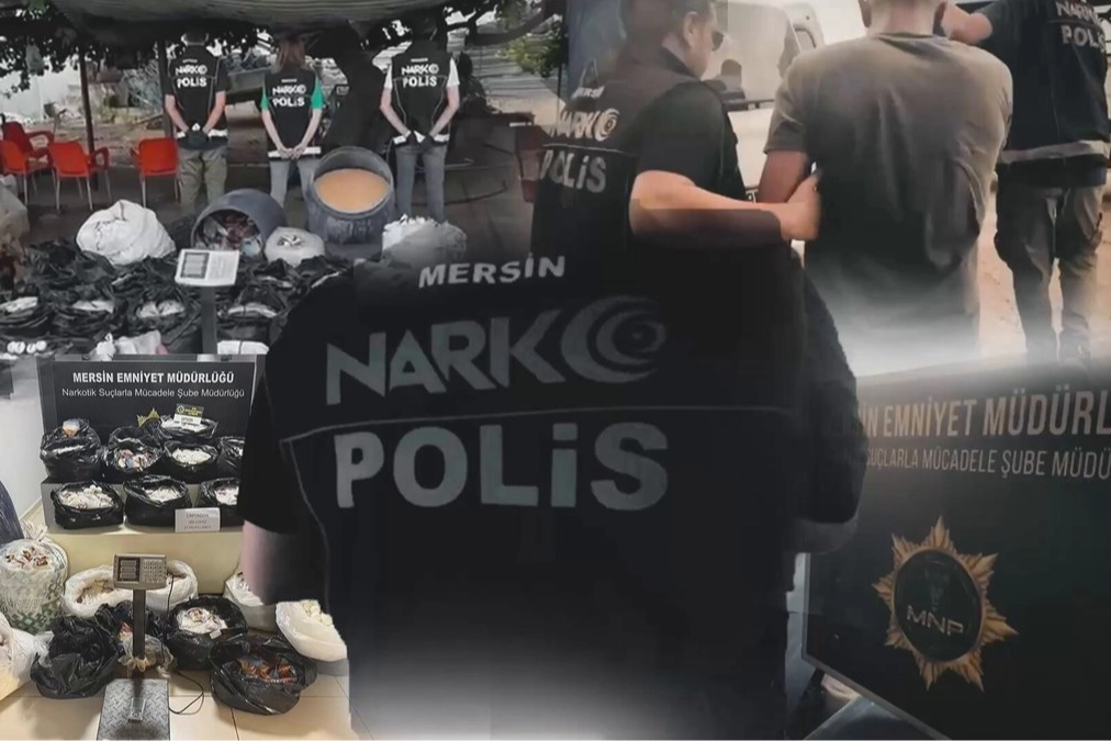 Mersin’de zehir tacirlerine darbe! 3,5 milyon uyuşturucu hap ele geçirildi 