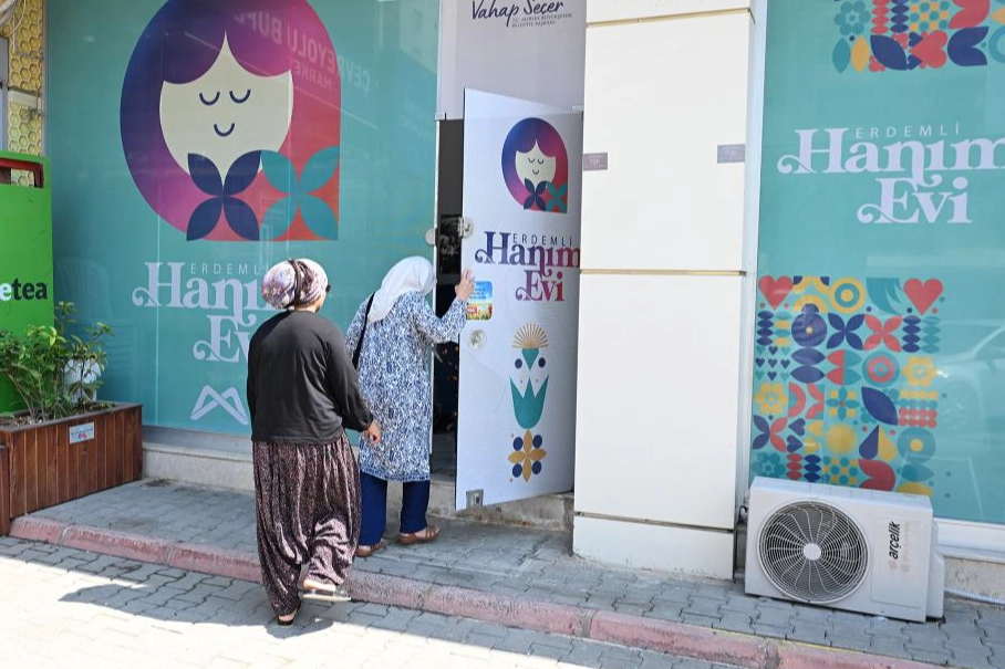 Mersin Erdemli Hanım Evi kadınların yeni buluşma noktası oldu 