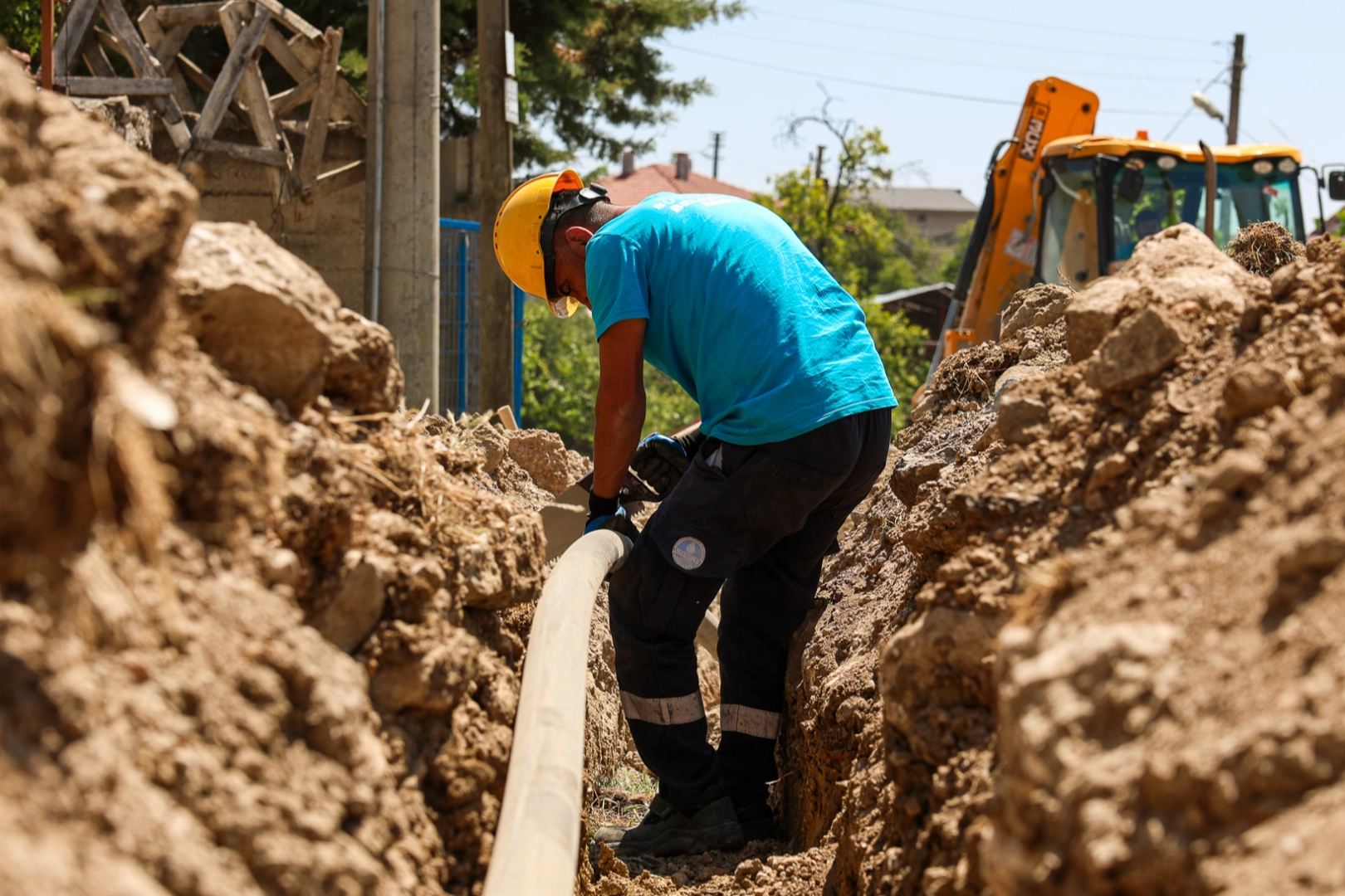 Sakarya Taraklı İçdedeler’e 2.500 metrelik altyapı güçlendirmesi 