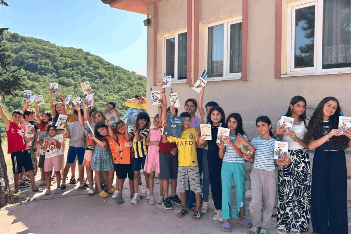 Balıkesir’de doğayla iç içe kitap keyfi 