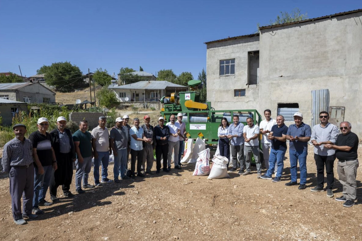 Mersin Büyükşehir’den tahıl üreticisine kalite desteği 