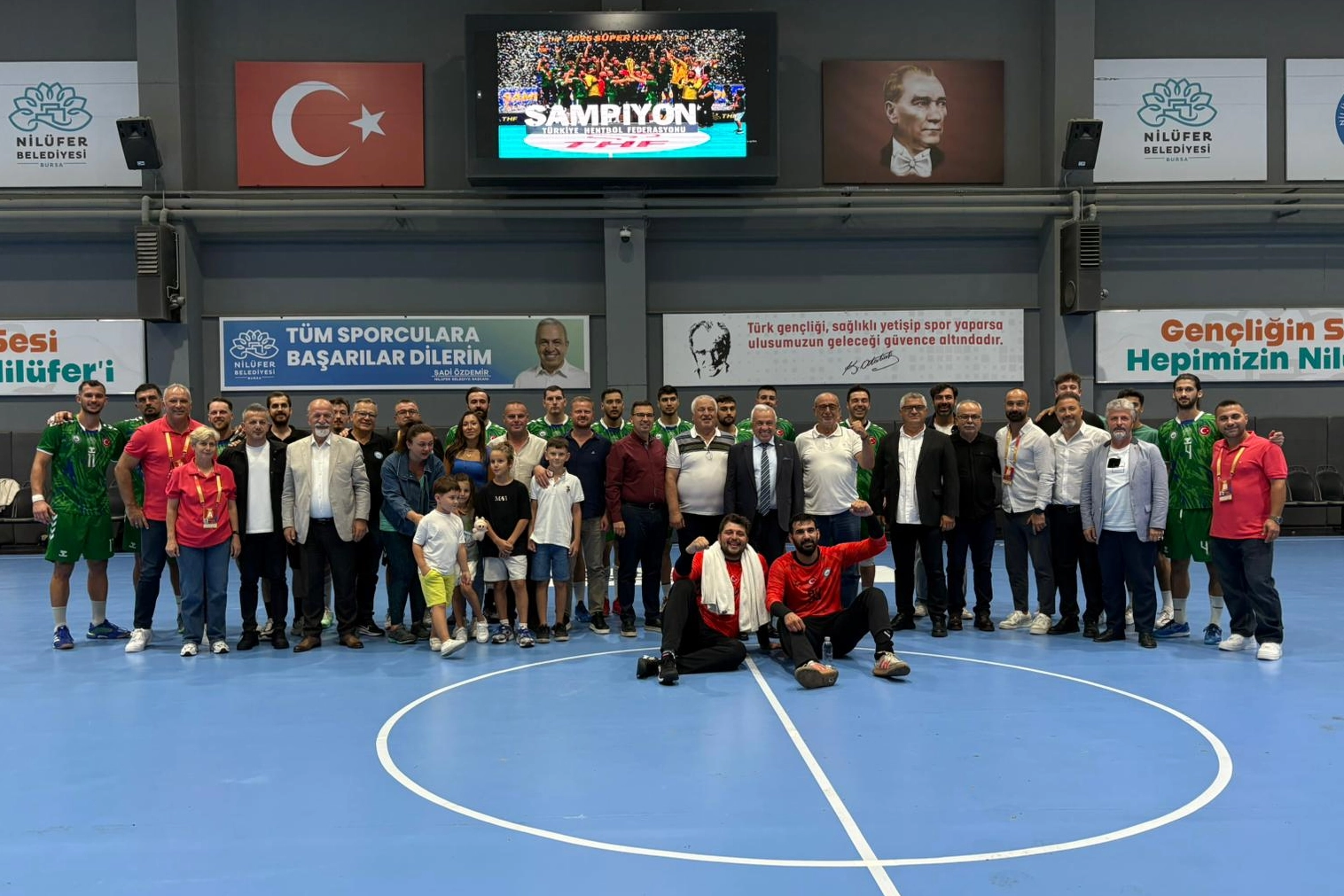 Bursa Nilüfer Belediyespor ikide iki yaptı 
