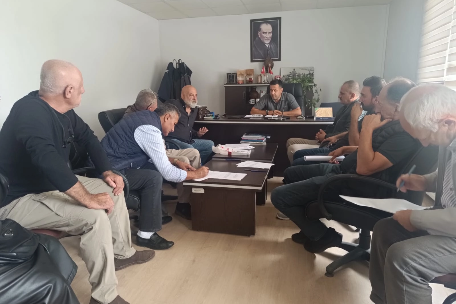 Bilecik Pazaryeri’nde muhtarlara 'İklim Akıllı Tarım' eğitimi 