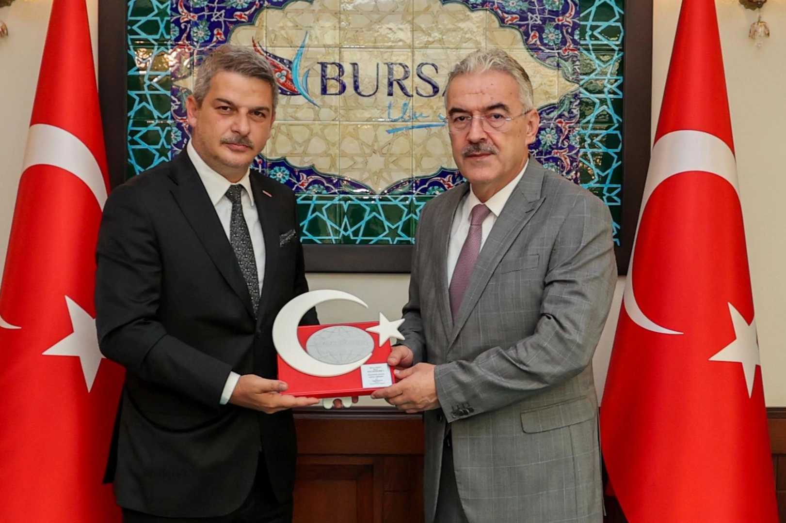 GESİAD'dan Bursa Valisi Ayyıldız'a 34. yıl ziyareti 