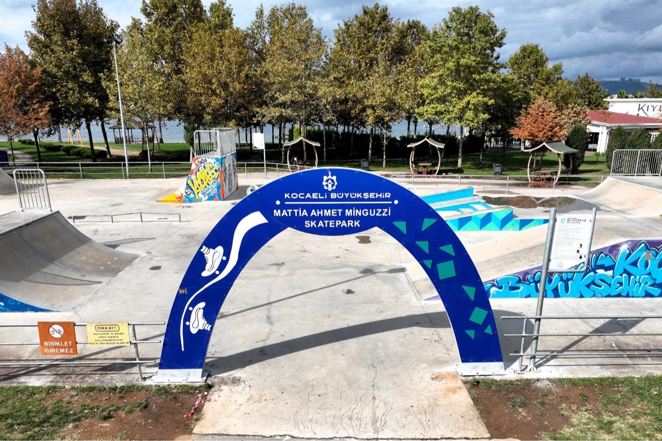 Gölcük’teki parkın adı “Mattia Ahmet Minguzzi” oldu 