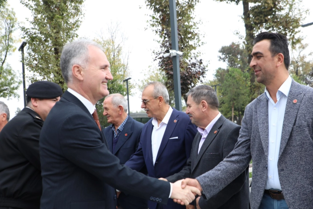 Bursa İnegöl'de muhtarlar günü törenlerle kutlandı 