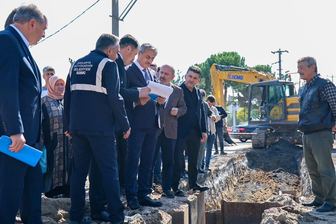 Sakarya Söğütlü’de altyapı güçleniyor 