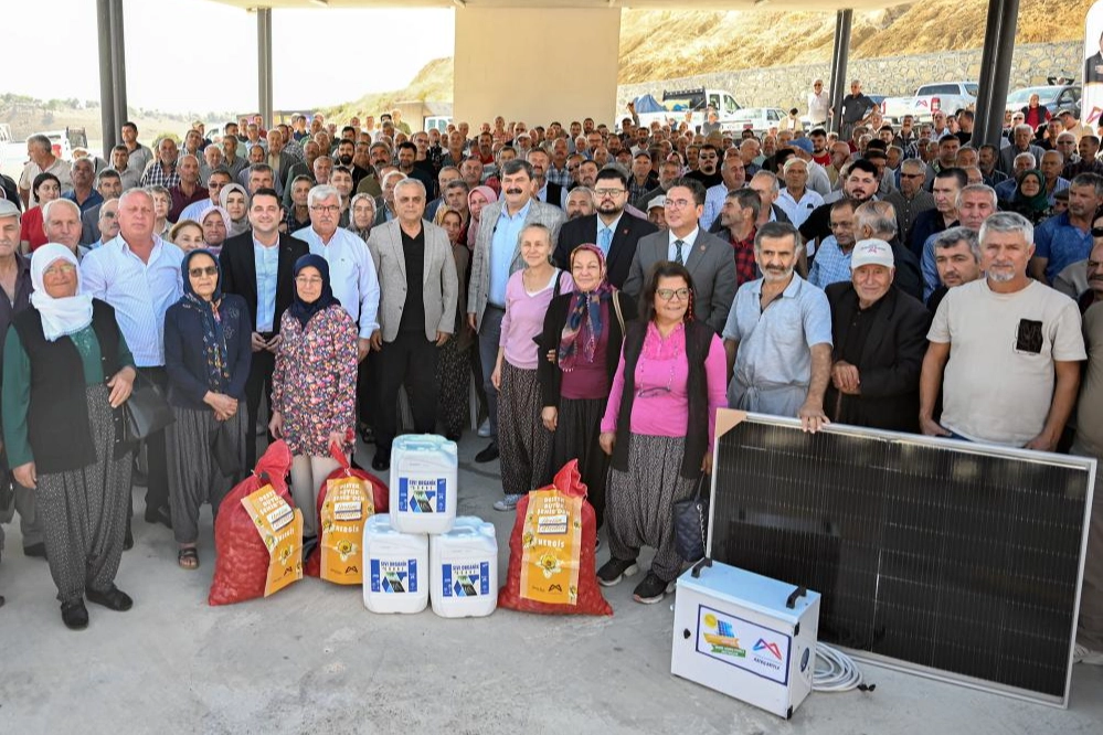 Mersin Büyükşehir’den çiftçiye üçlü destek 