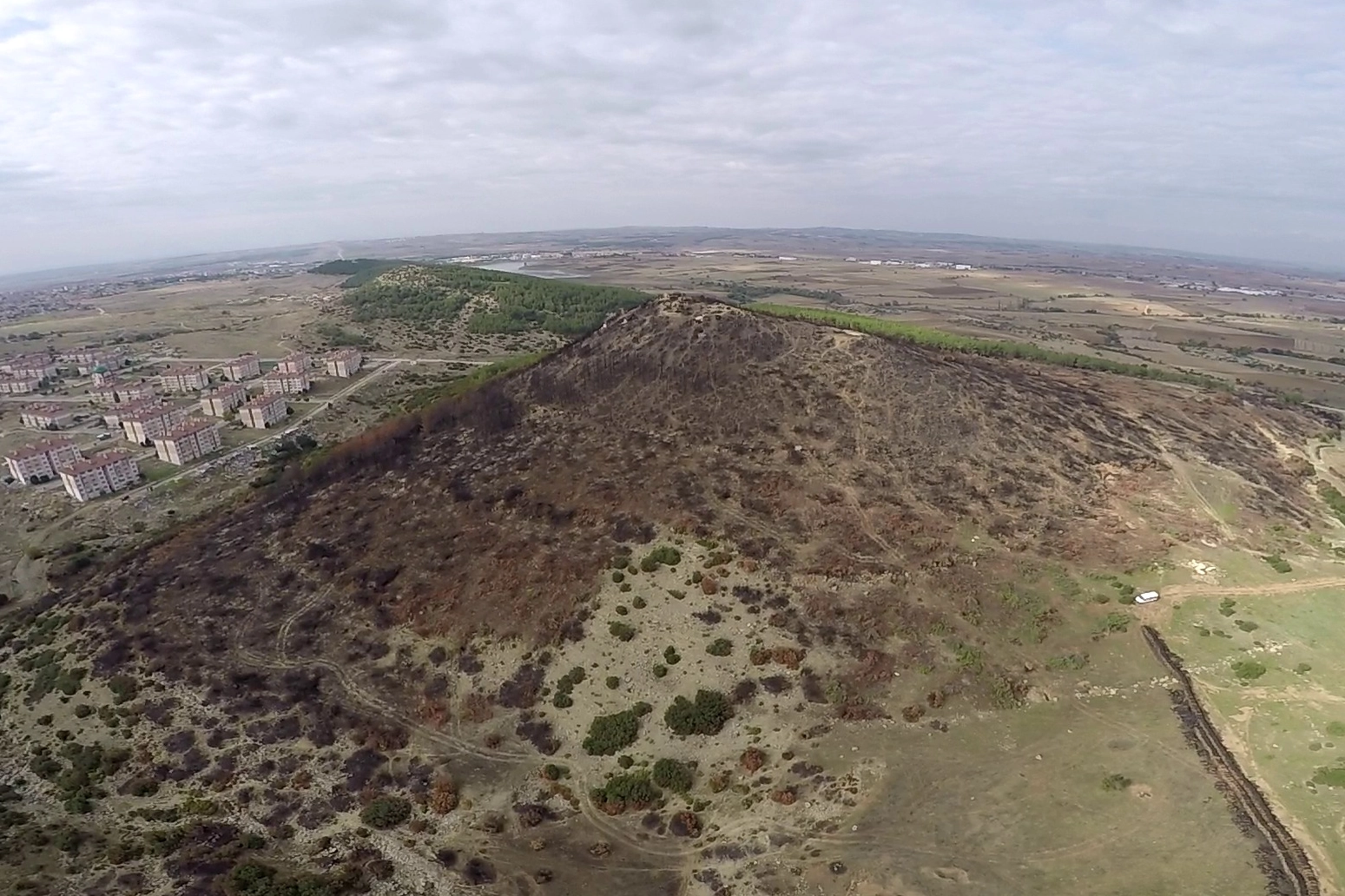 Keşan Sivritepe 11 Kasım'da yeniden ağaçlandırılacak 