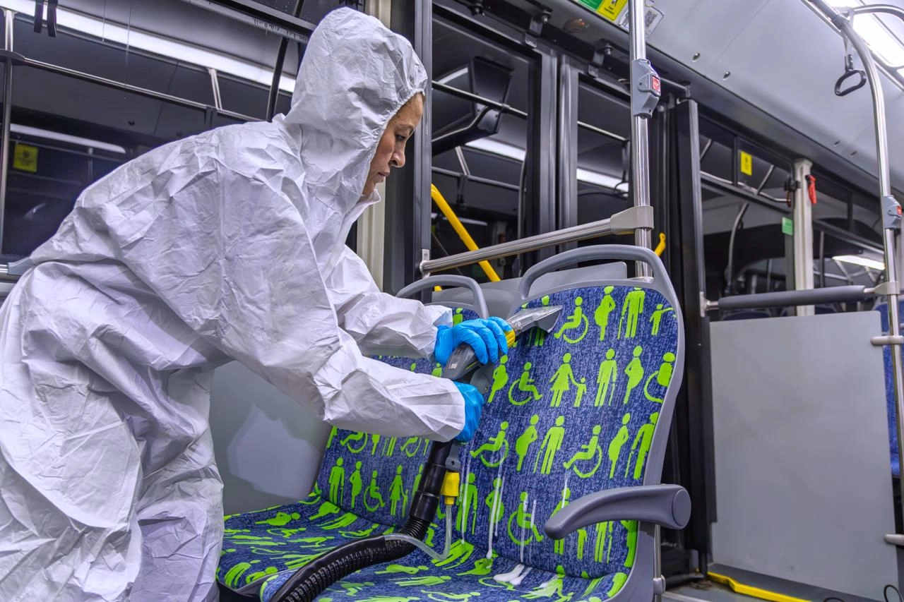 Kocaeli'de ulaşımda hijyen seferberliği 