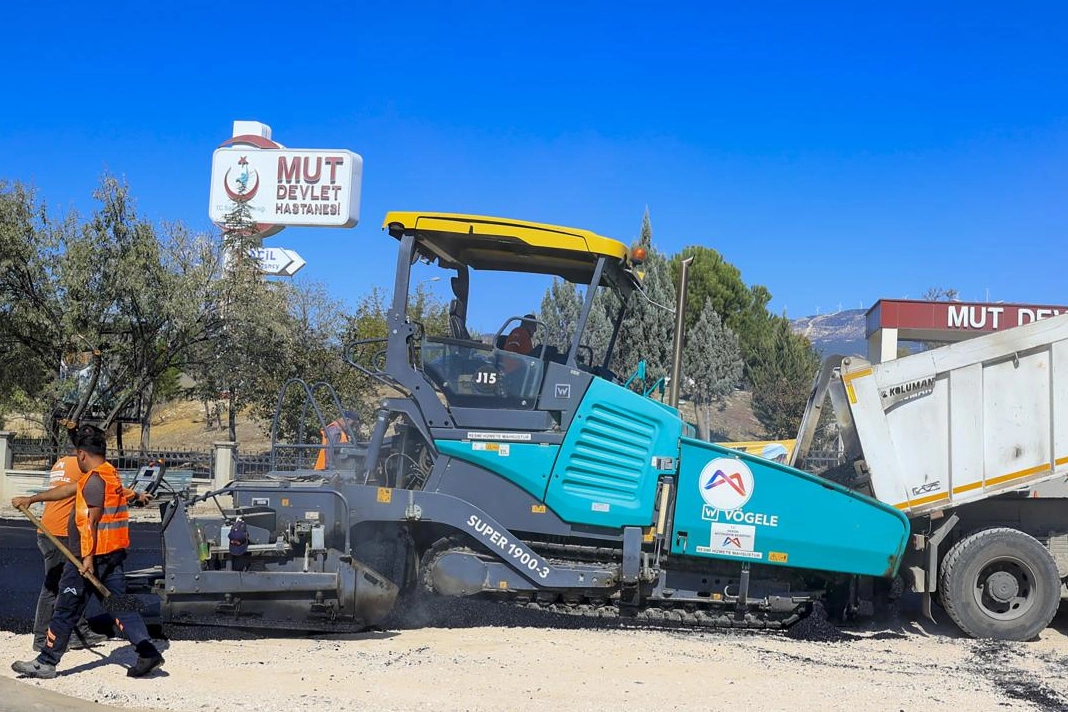 Mersin Mut’ta ulaşım konforu artıyor 