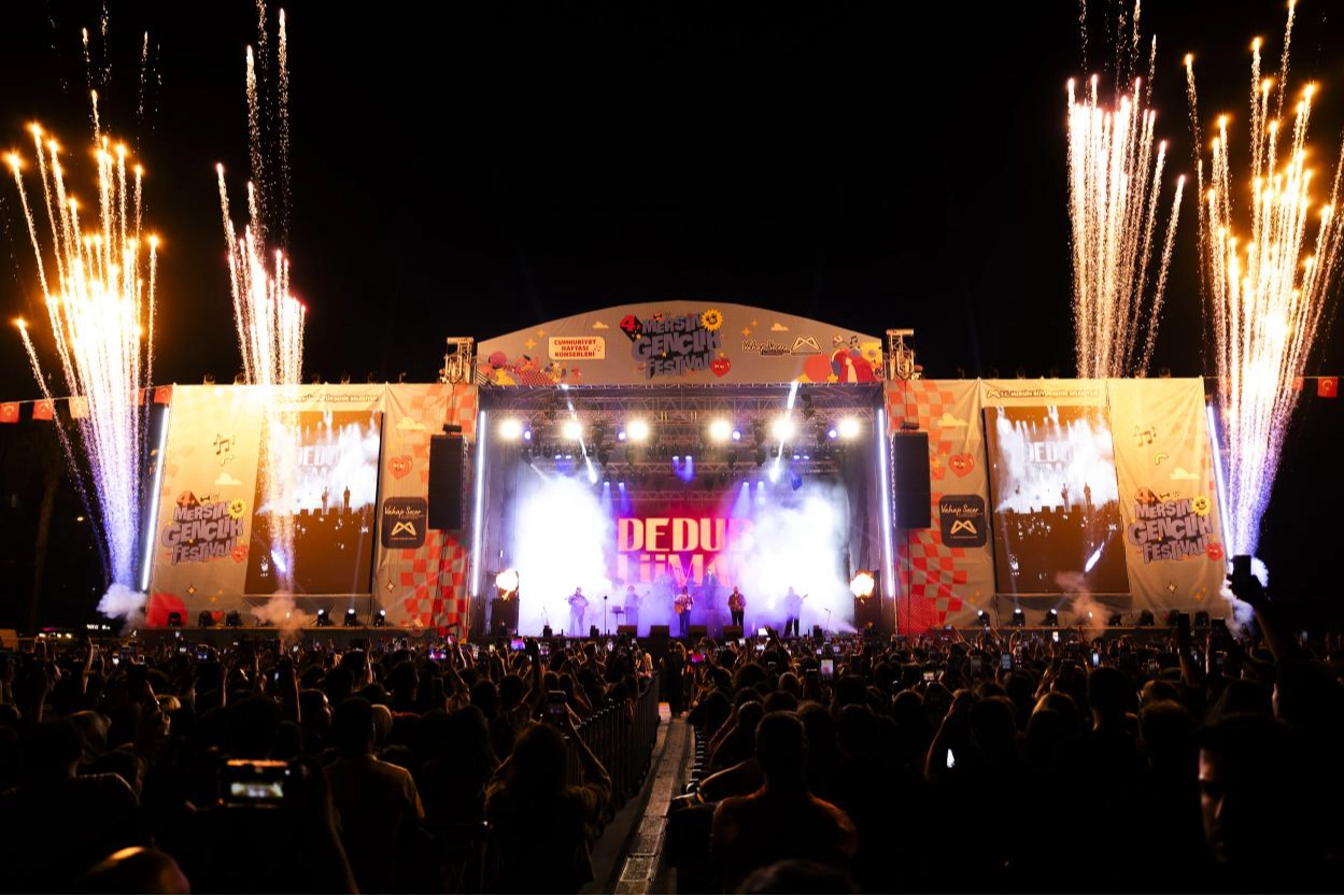 4. ‘Mersin Gençlik Festivali’ doludizgin başladı 
