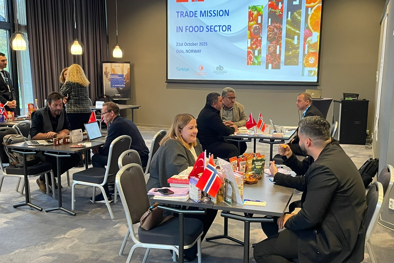 Yaş meyve ve sebzede hedef Norveç 