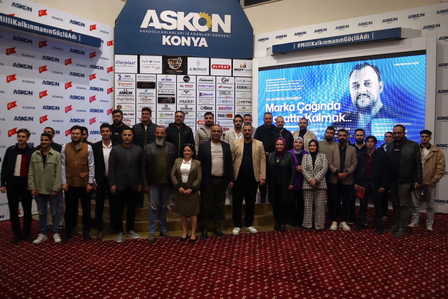 ASKON Konya’da markalaşma masaya yatırıldı 
