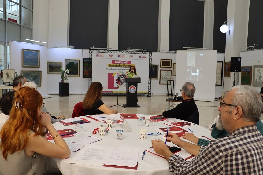 İstanbul'da Maltepeli Sanatçılar Forumu 