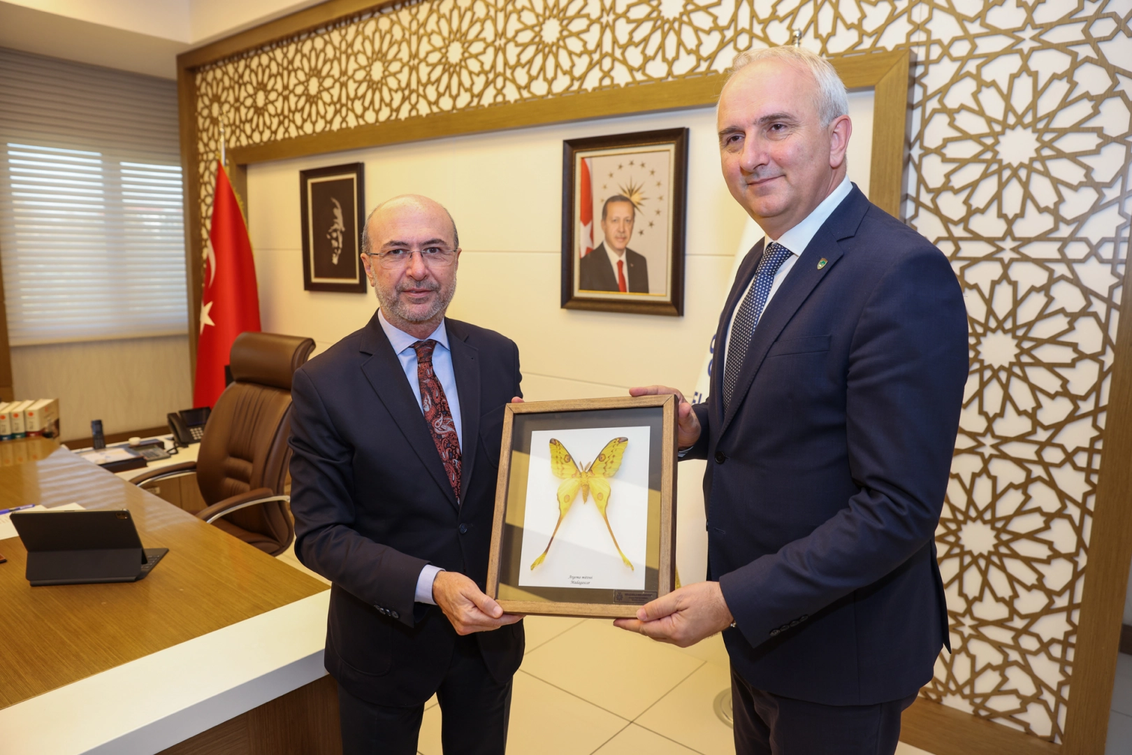 Konya'da Selçuklu ve Teşani arasında kardeşlik köprüsü güçleniyor 