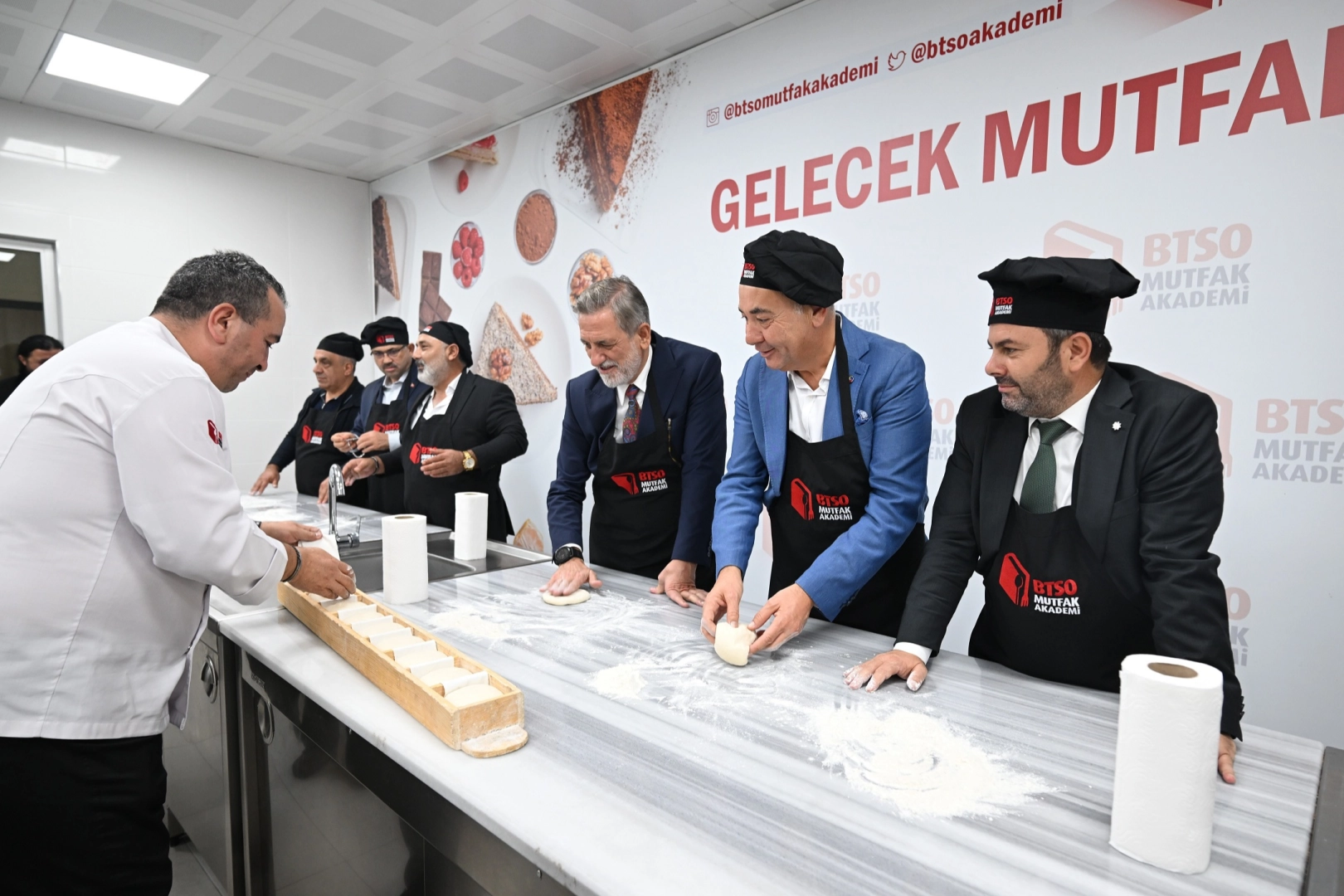 BTSO Mutfak Akademi'ye yemek sanayicilerinden tam not 