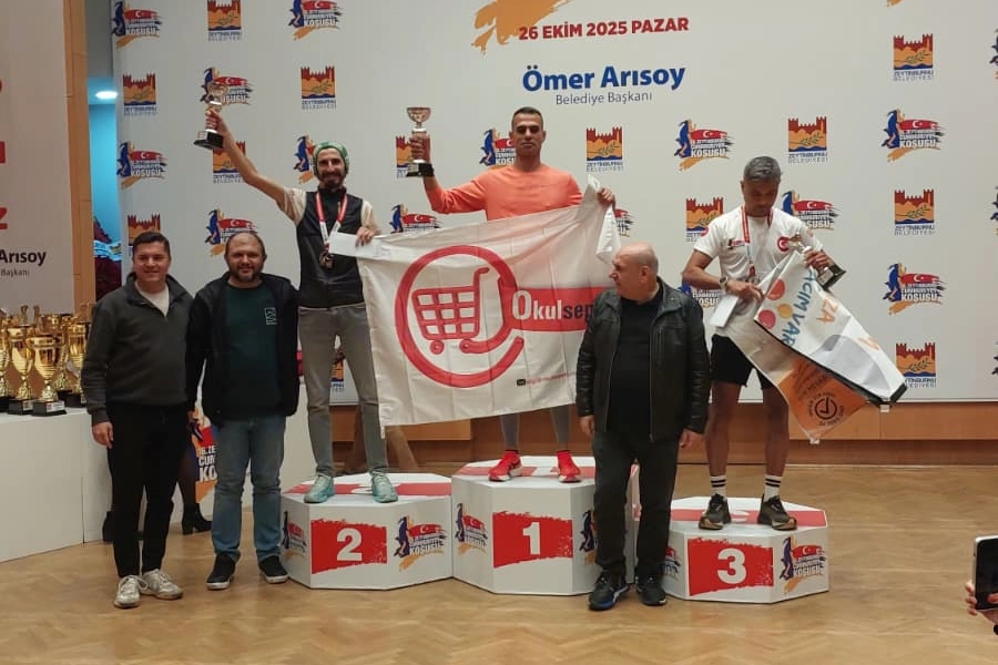 Keşanlı atlet Alper Elmas’tan Zeytinburnu'nda büyük başarı 