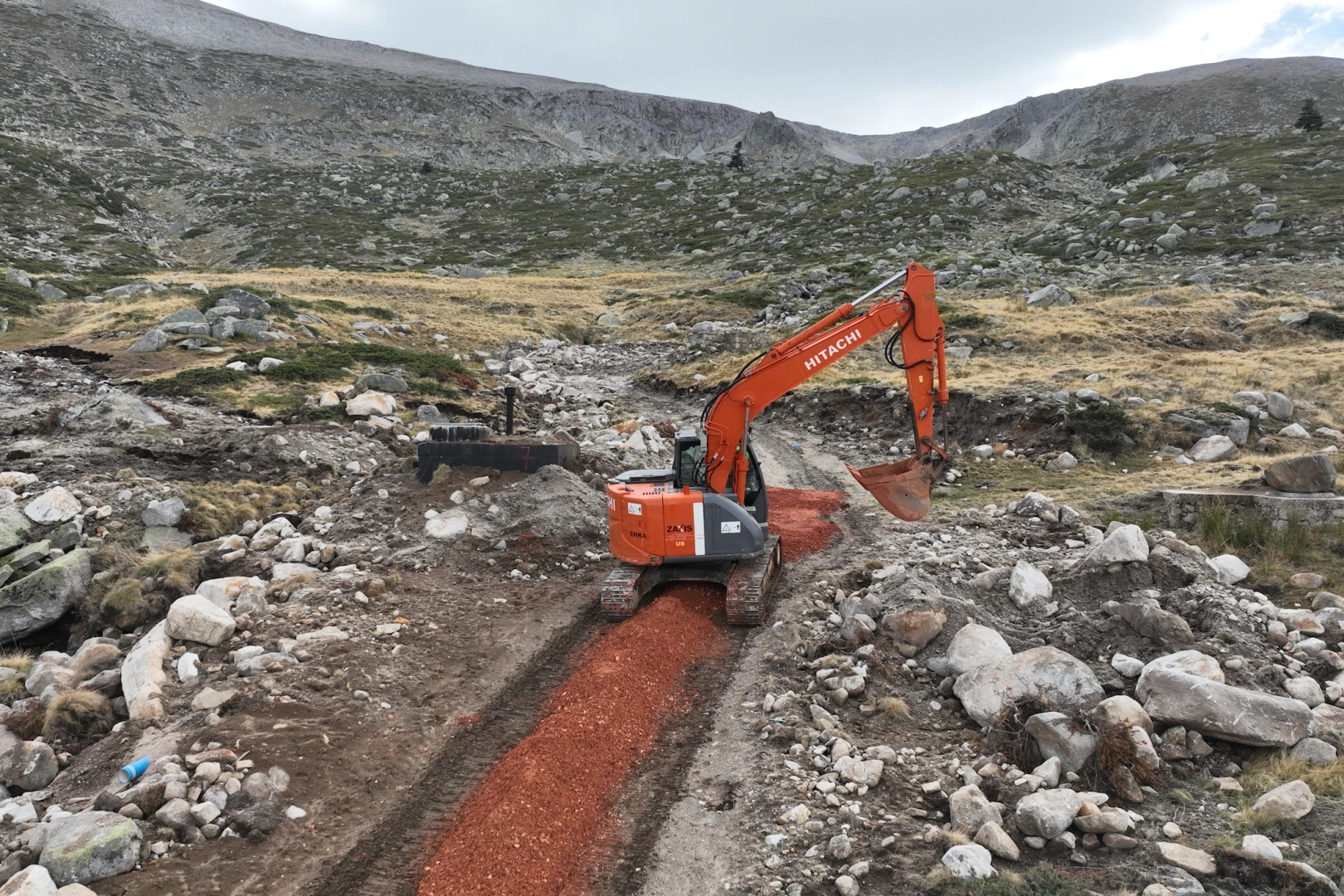 Bursa Uludağ'ın içme suyu hattı yenilendi 