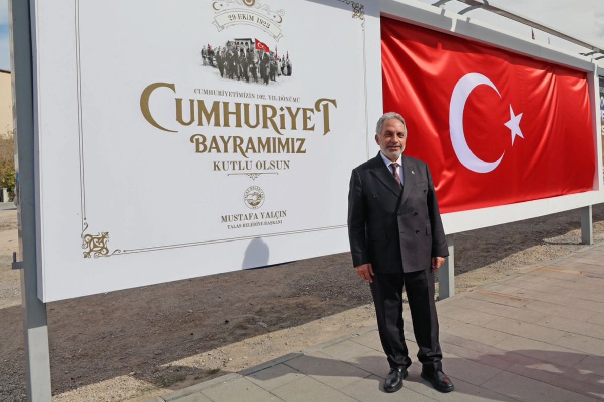 Kayseri Talas'tan Cumhuriyet Bayramı'na özel konsept 