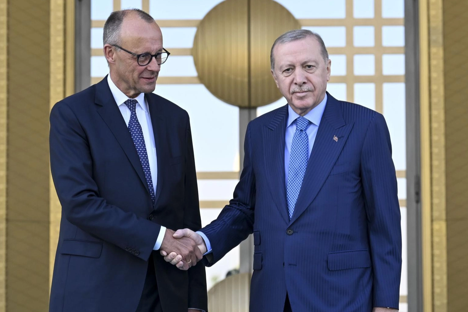 Almanya Başbakanı Külliye'de 