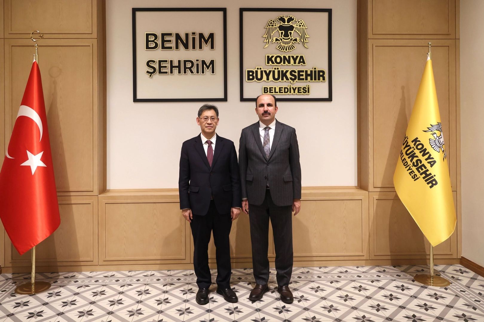 Şiyan Belediye Başkanı Niuping’ten Konya’ya ziyaret 