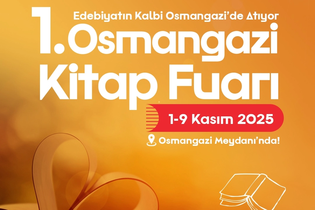 Bursa'da Osmangazi Kitap Fuarı kapılarını açıyor 