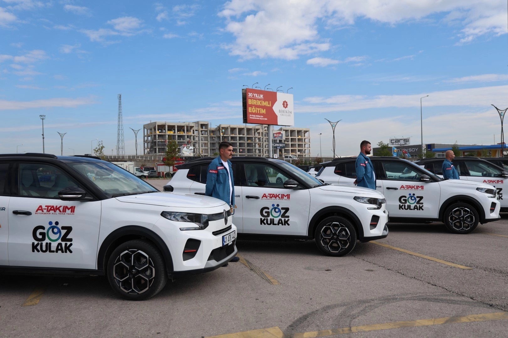 Kocaeli'nin gözü ve kulağı sahada 