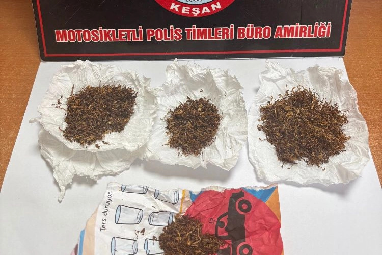 Edirne Keşan’da narkotik operasyonları: 4 gözaltı 