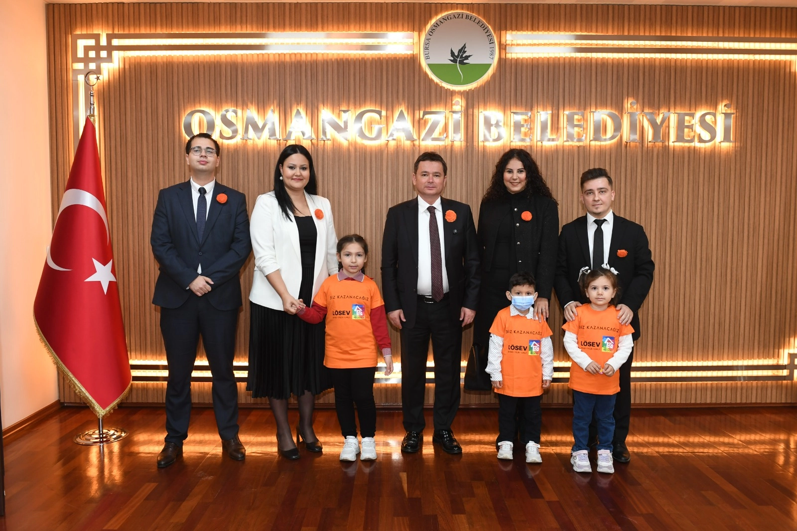 LÖSEV Bursa’dan Başkan Erkan Aydın’a ziyaret 