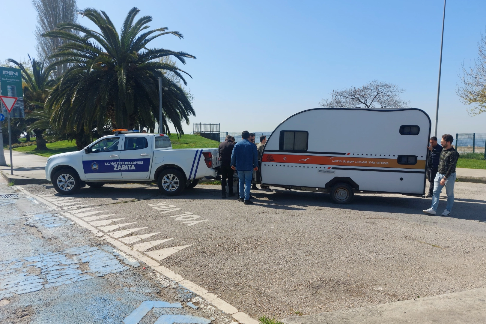 İstanbul Maltepe’de karavanlara zapturapt! 