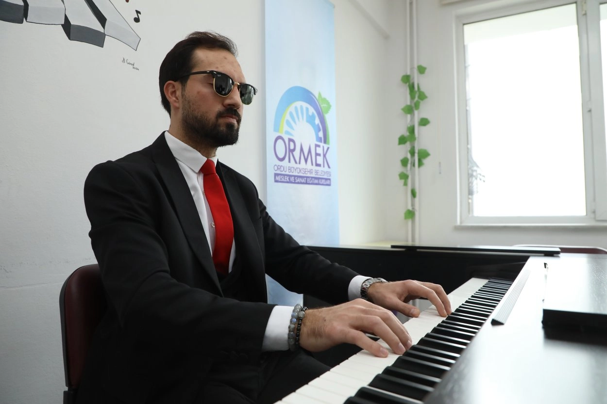 Ordu'da sanat engel tanımıyor 