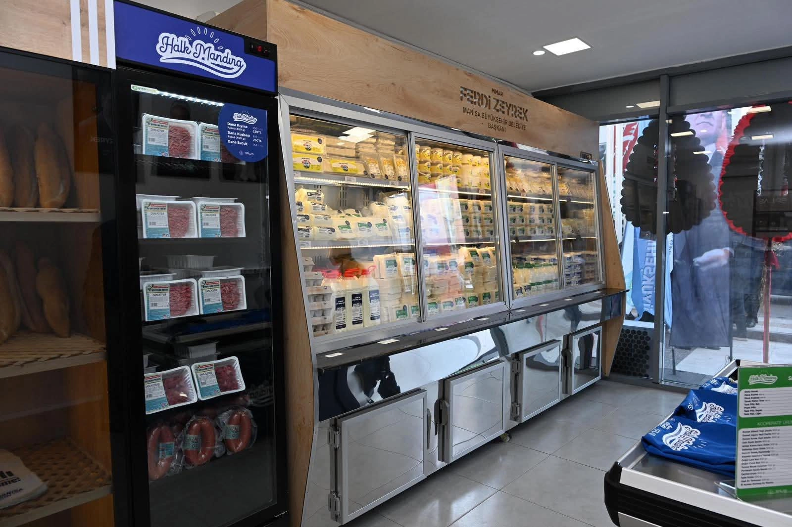 Manisa Sarıgöl’e Kent Lokantası ve Halk Mandıra açıldı 