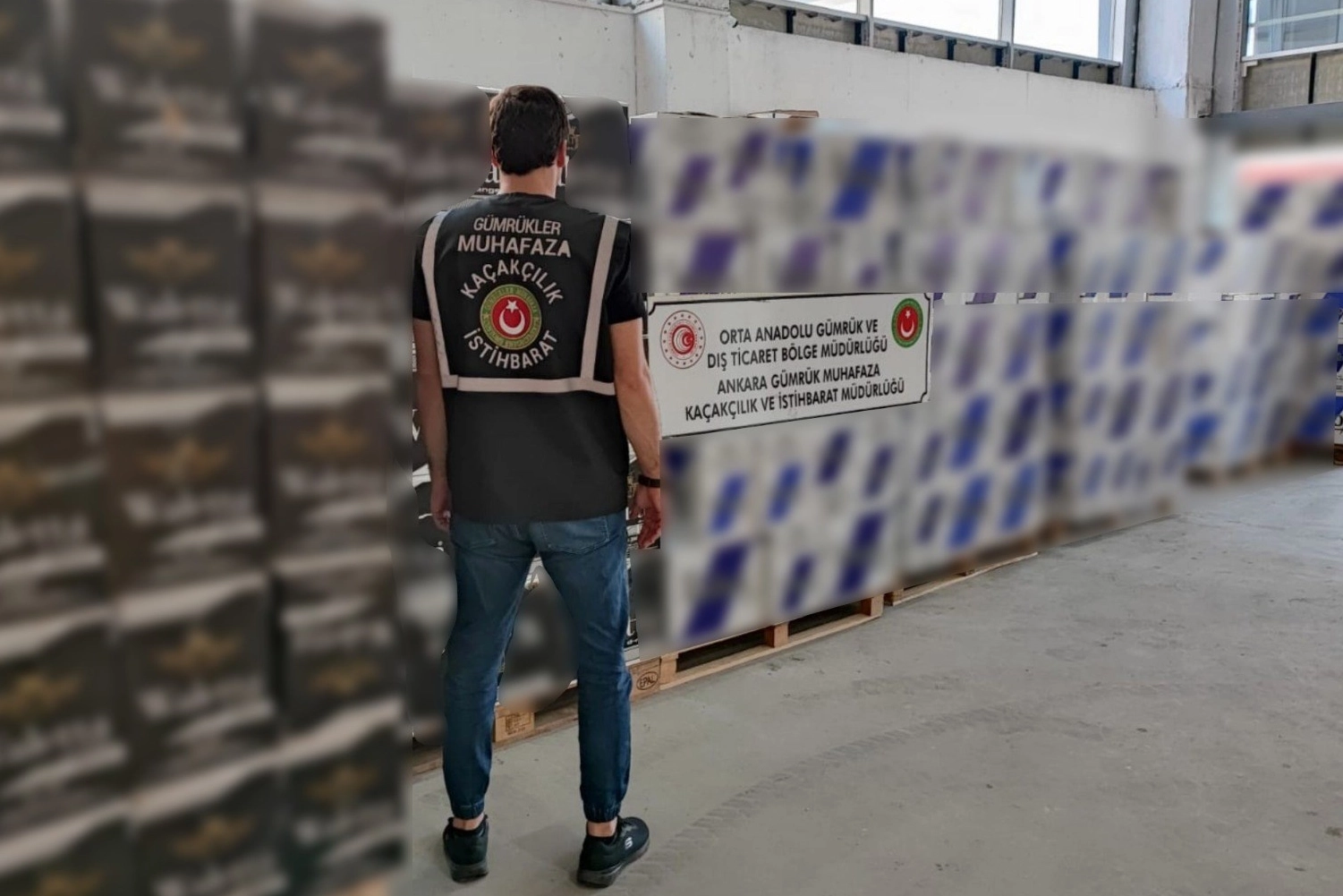 Gümrük ekipleri 51 milyon makaron ele geçirdi! 