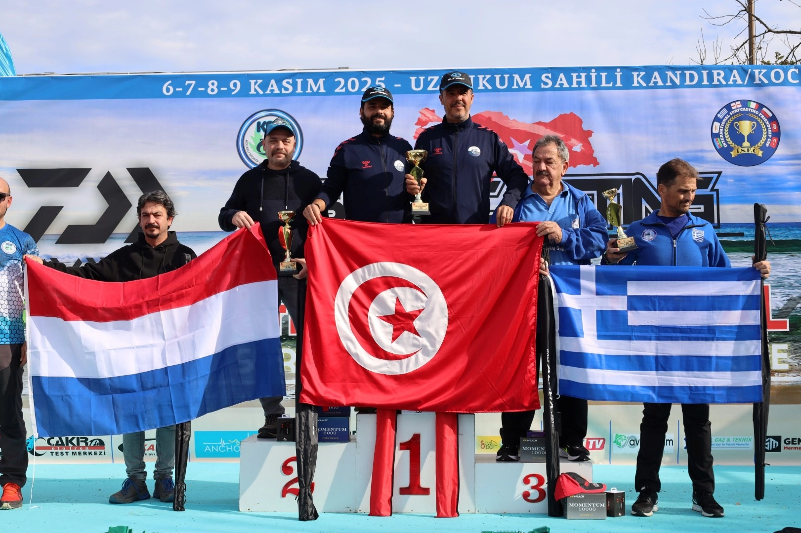 Kocaeli'de olta ustalarının nefes kesen yarışı 