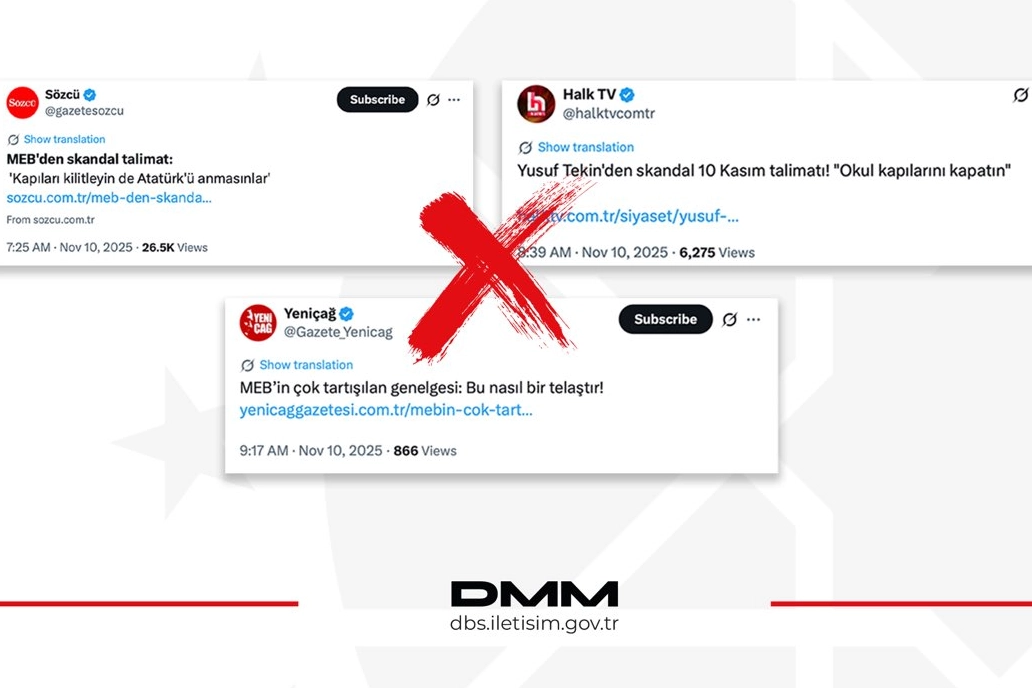 İletişim'den 10 Kasım iddialarına açıklama... MEB, Atatürk’ü anmayı yasaklamadı! 