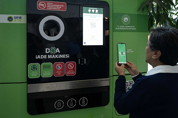 TBMM’ye otomatik depozito iade makineleri yerleştirildi 